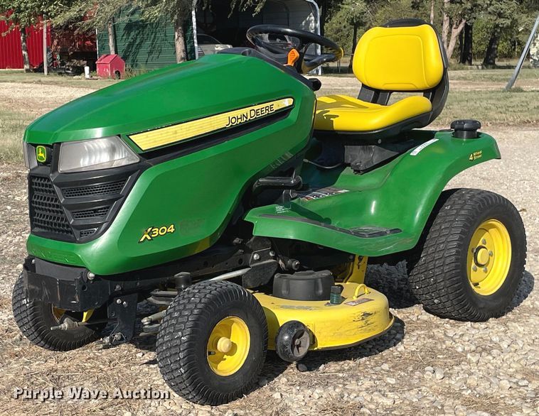 image for item NX9850 John Deere X304  lawn mower