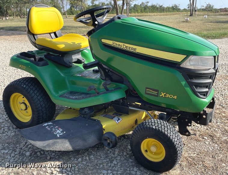 image for item NX9850 John Deere X304  lawn mower