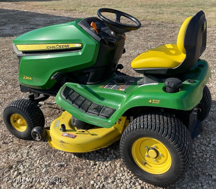 image for item NX9850 John Deere X304  lawn mower