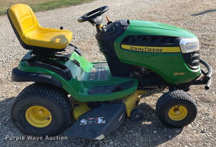 image for item NX9851 John Deere D130  lawn mower