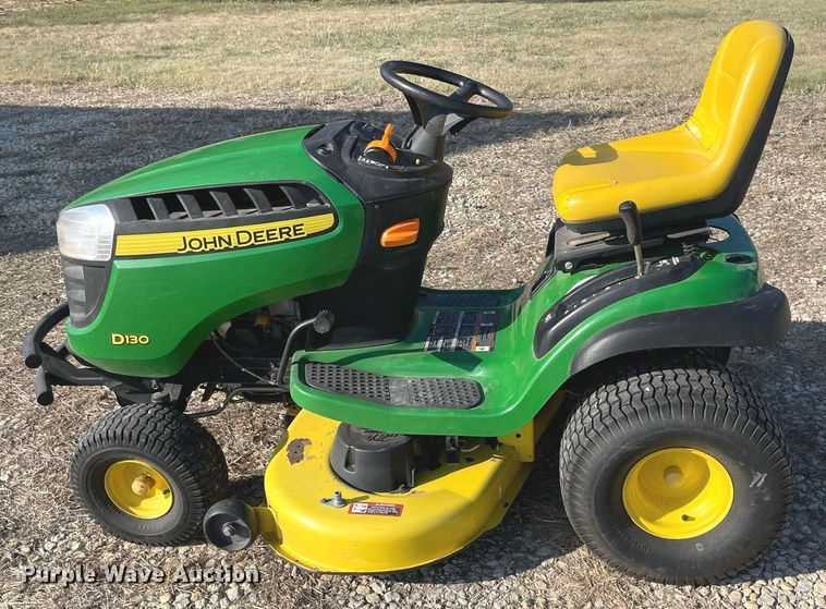 image for item NX9851 John Deere D130  lawn mower