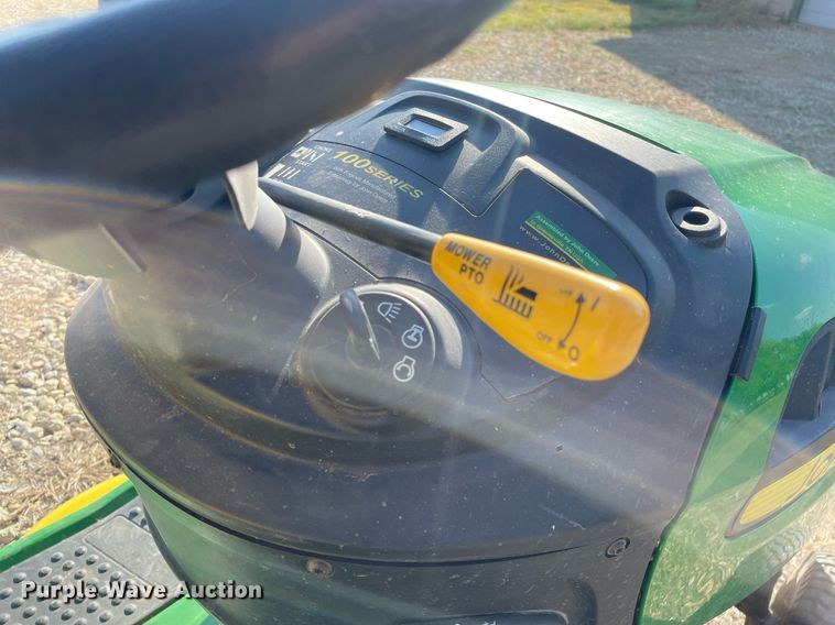 image for item NX9851 John Deere D130  lawn mower