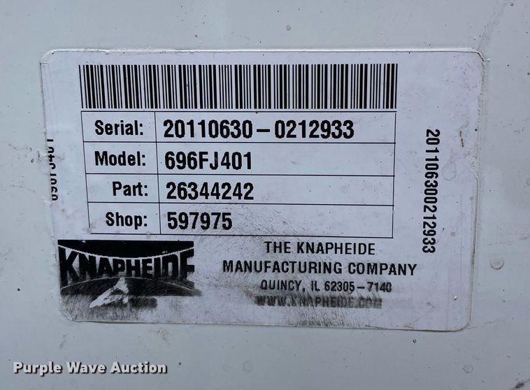 image for item NX9853 2009 Ford F250 Super Duty XL  SuperCab utility bed pickup truck