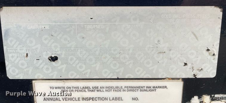 image for item NX9895 2004 Felling FT-20E  equipment trailer