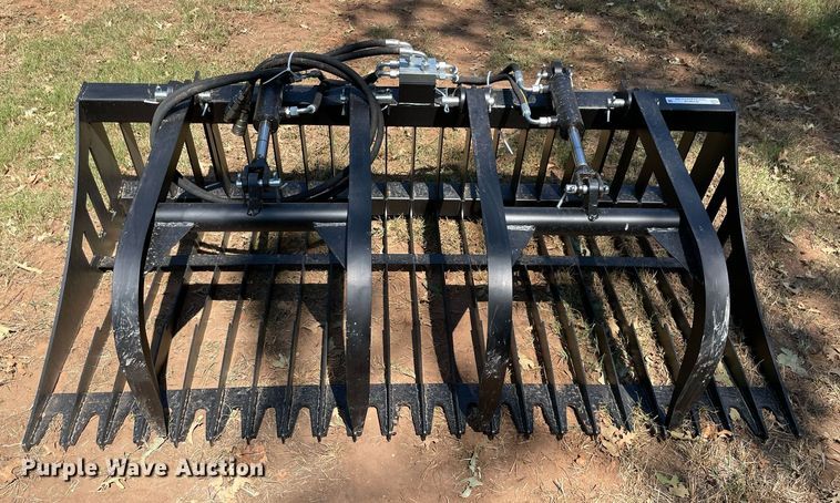 image for item NY9810 JCT  skid steer grapple bucket