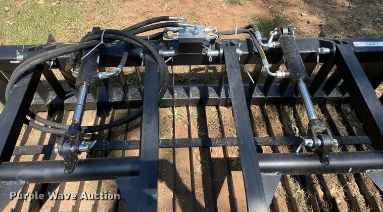 image for item NY9810 JCT  skid steer grapple bucket