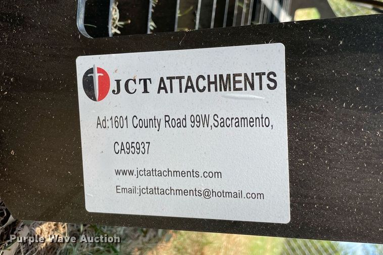 image for item NY9810 JCT  skid steer grapple bucket