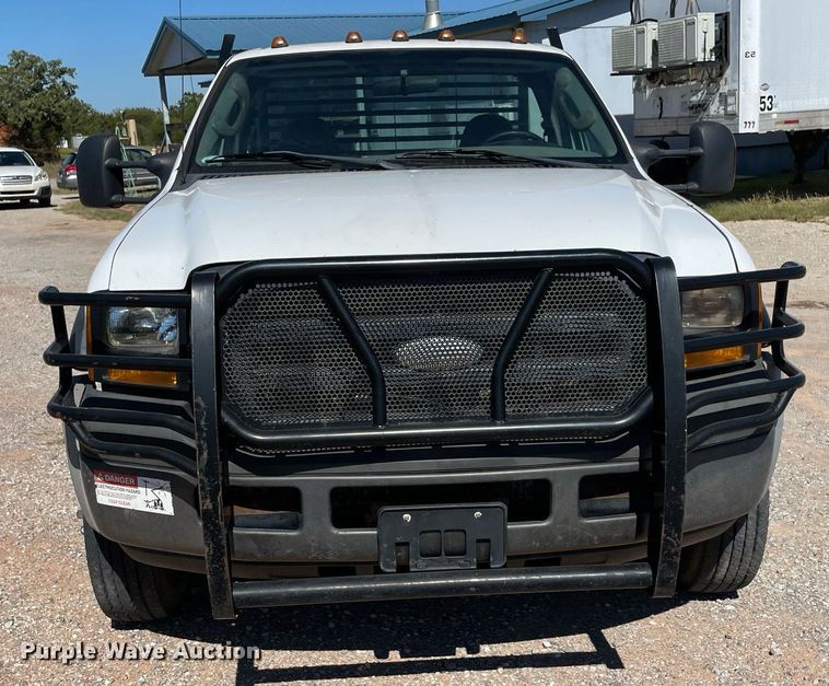image for item NY9987 2007 Ford F550 Super Duty XL  flatbed truck