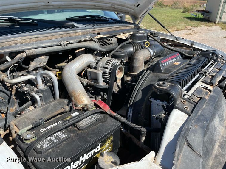 image for item NY9987 2007 Ford F550 Super Duty XL  flatbed truck