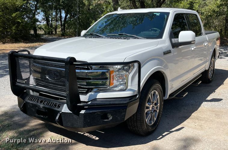 image for item NY9988 2018 Ford F150 Lariat SuperCrew pickup truck