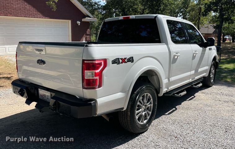 image for item NY9988 2018 Ford F150 Lariat SuperCrew pickup truck