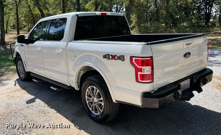 image for item NY9988 2018 Ford F150 Lariat SuperCrew pickup truck