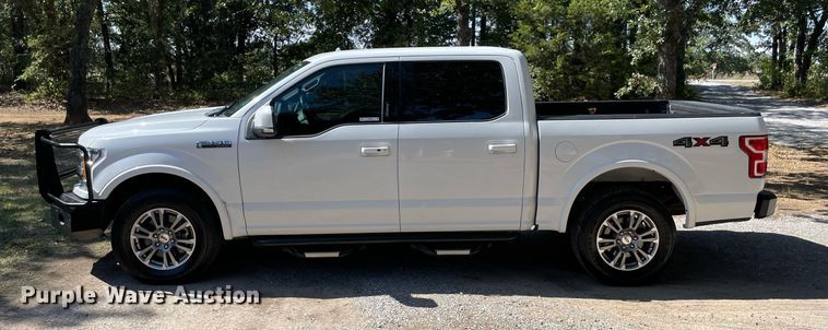 image for item NY9988 2018 Ford F150 Lariat SuperCrew pickup truck