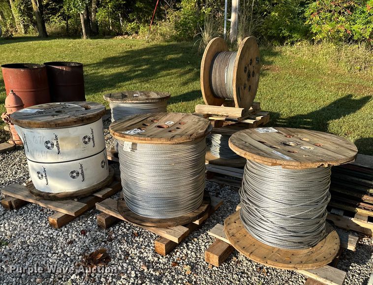 image for item OF9042 (6) spools of cable