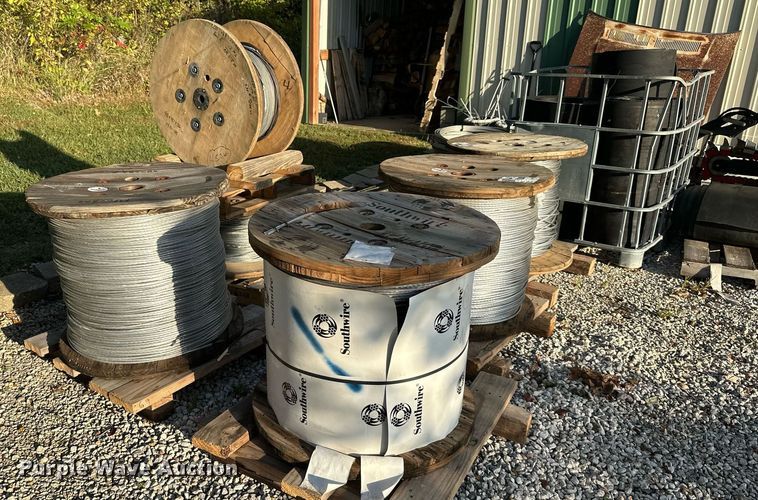 image for item OF9042 (6) spools of cable