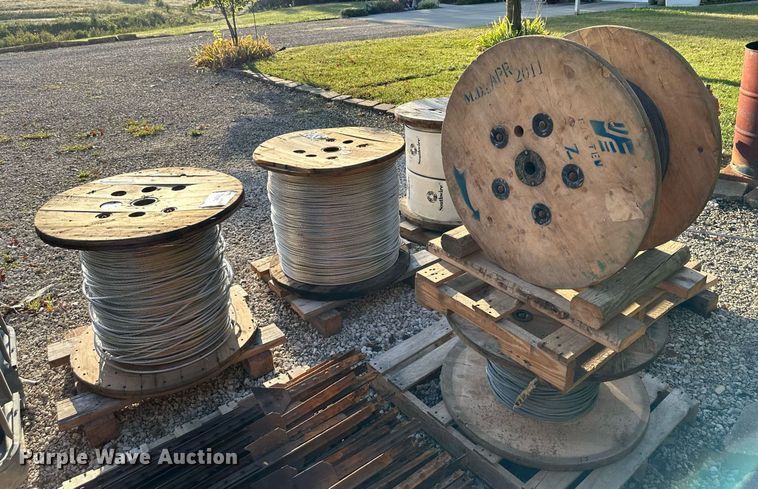 image for item OF9042 (6) spools of cable