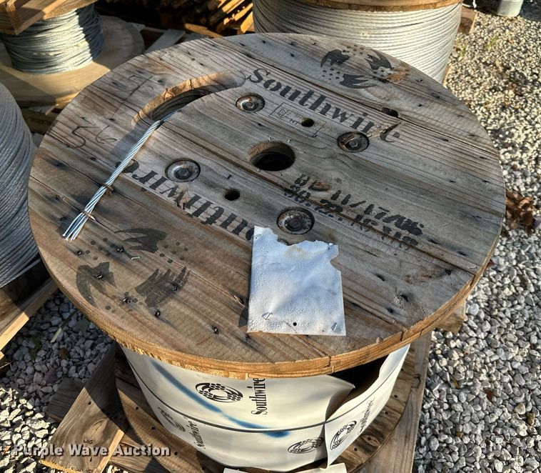 image for item OF9042 (6) spools of cable