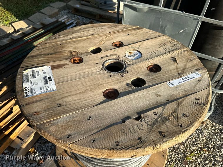 image for item OF9042 (6) spools of cable