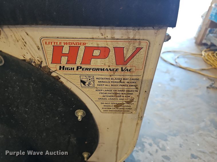 image for item OG9505 Little Wonder HPV  leaf vacuum