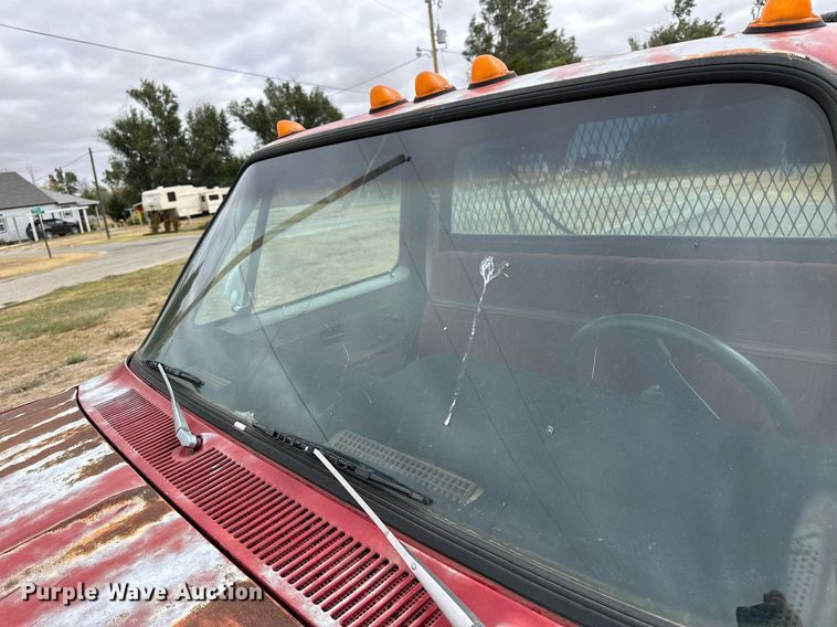 image for item OK9005 1982 Chevrolet C30 Custom Deluxe  flatbed pickup truck