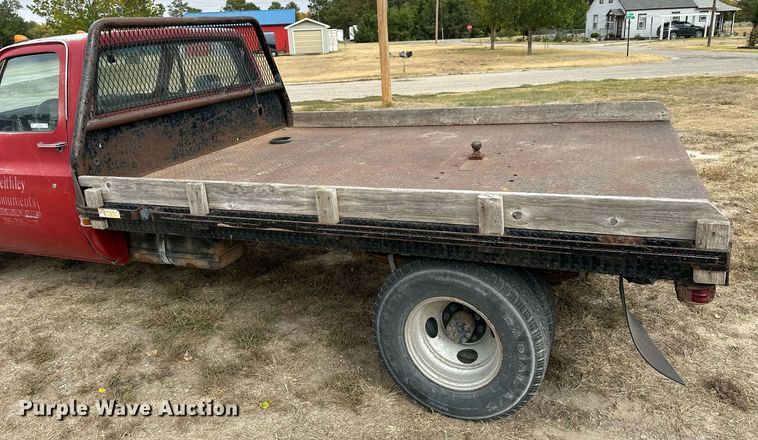 image for item OK9005 1982 Chevrolet C30 Custom Deluxe  flatbed pickup truck