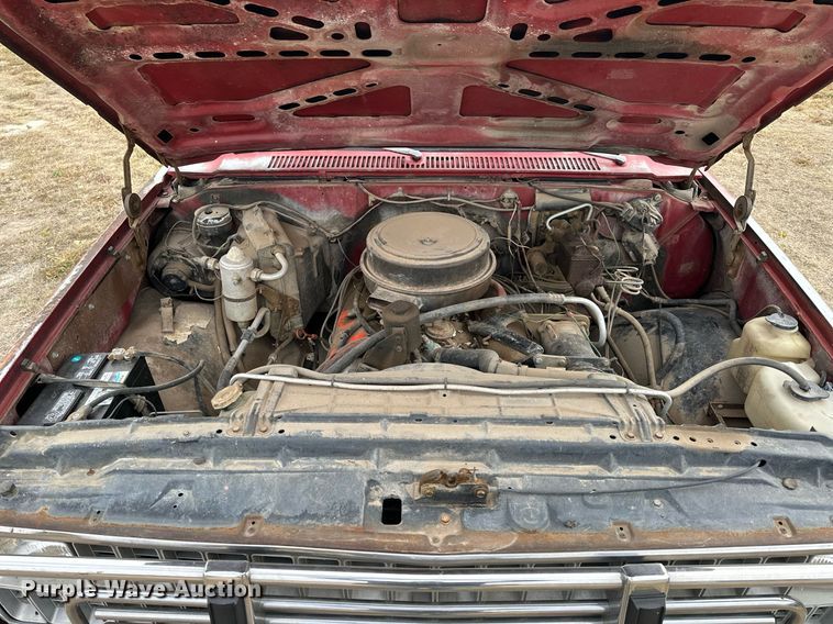 image for item OK9005 1982 Chevrolet C30 Custom Deluxe  flatbed pickup truck