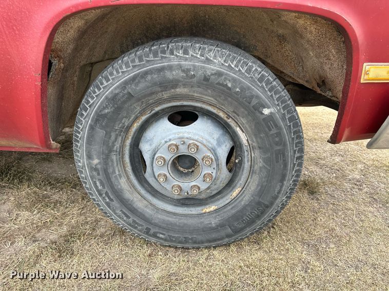 image for item OK9005 1982 Chevrolet C30 Custom Deluxe  flatbed pickup truck