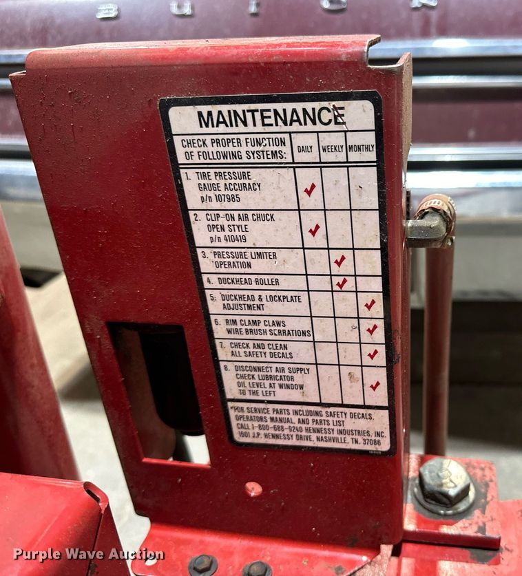 image for item OK9006 Coats 5050AX  rim clamp tire machine