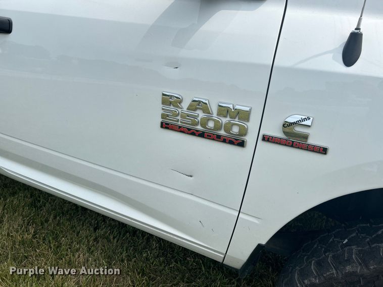 image for item OK9660 2016 Dodge Ram 2500HD  pickup truck