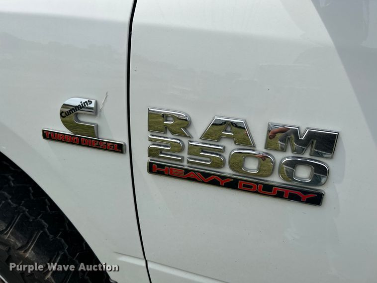 image for item OK9660 2016 Dodge Ram 2500HD  pickup truck