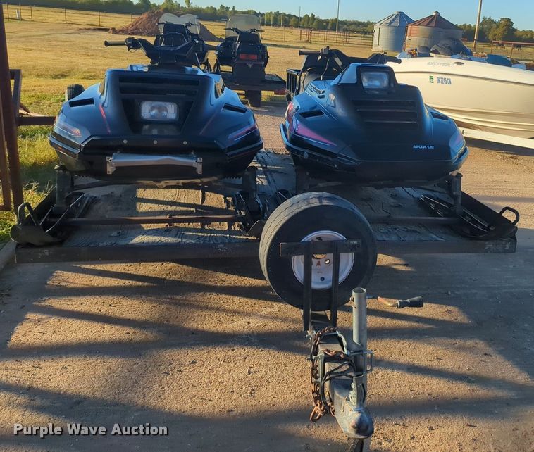 image for item OL9053 (2) snowmobiles
