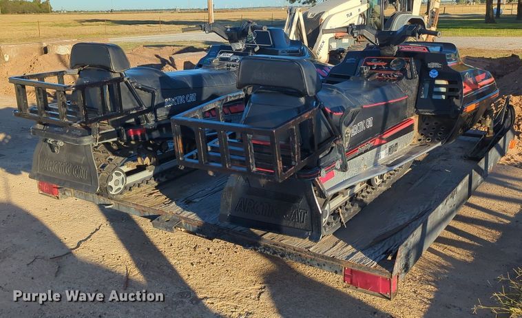 image for item OL9053 (2) snowmobiles