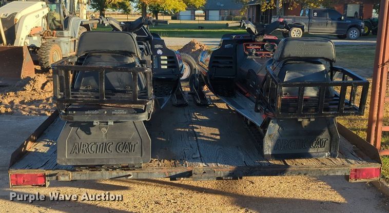 image for item OL9053 (2) snowmobiles