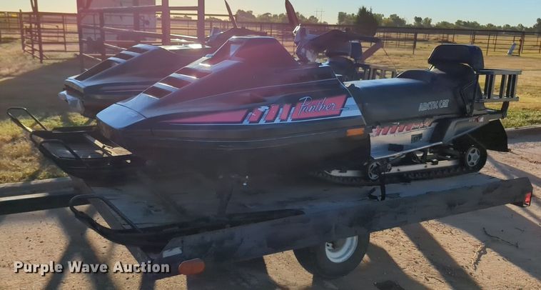 image for item OL9053 (2) snowmobiles