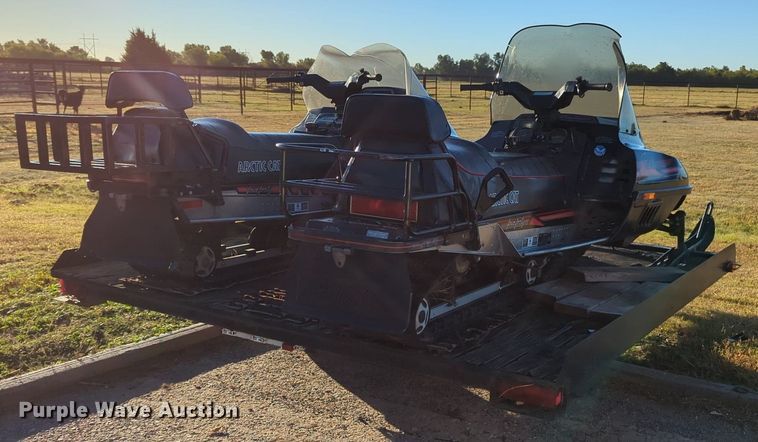 image for item OL9054 (2) snowmobiles