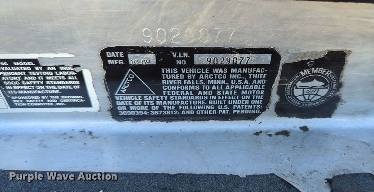 image for item OL9054 (2) snowmobiles