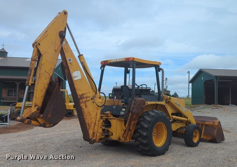 image for item OL9057 1983 John Deere 510B  backhoe