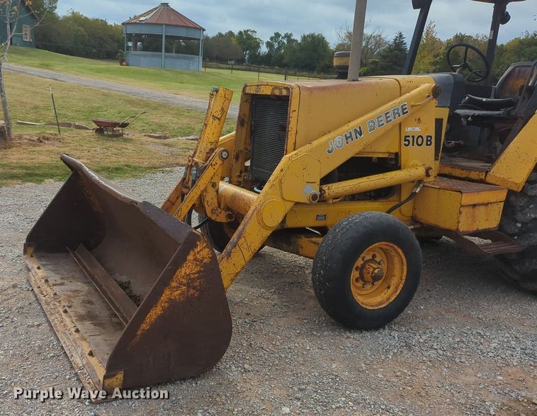 image for item OL9057 1983 John Deere 510B  backhoe