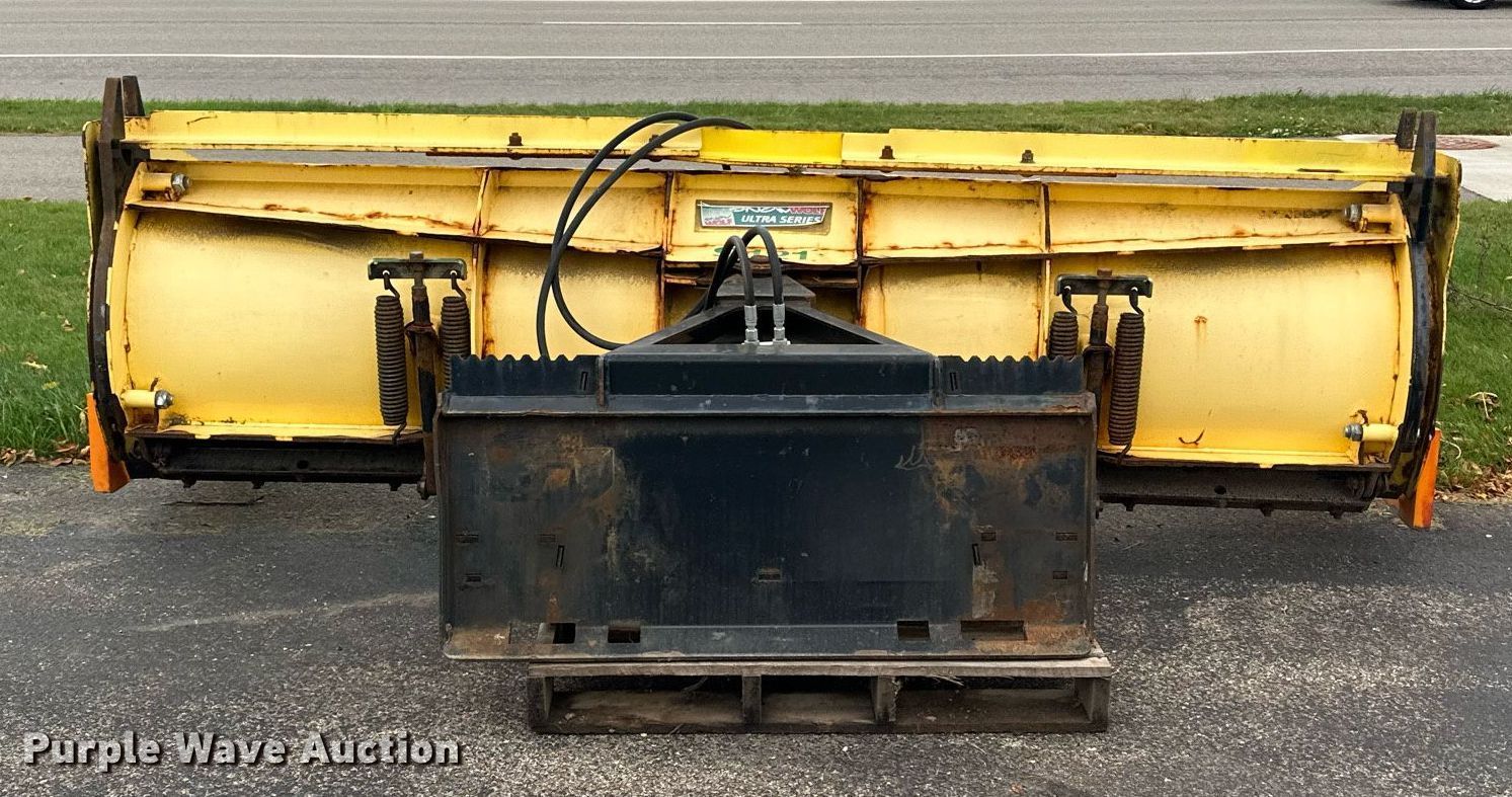 Snow Wolf Ultra Series skid steer snow plow in Lakeville, MN Item