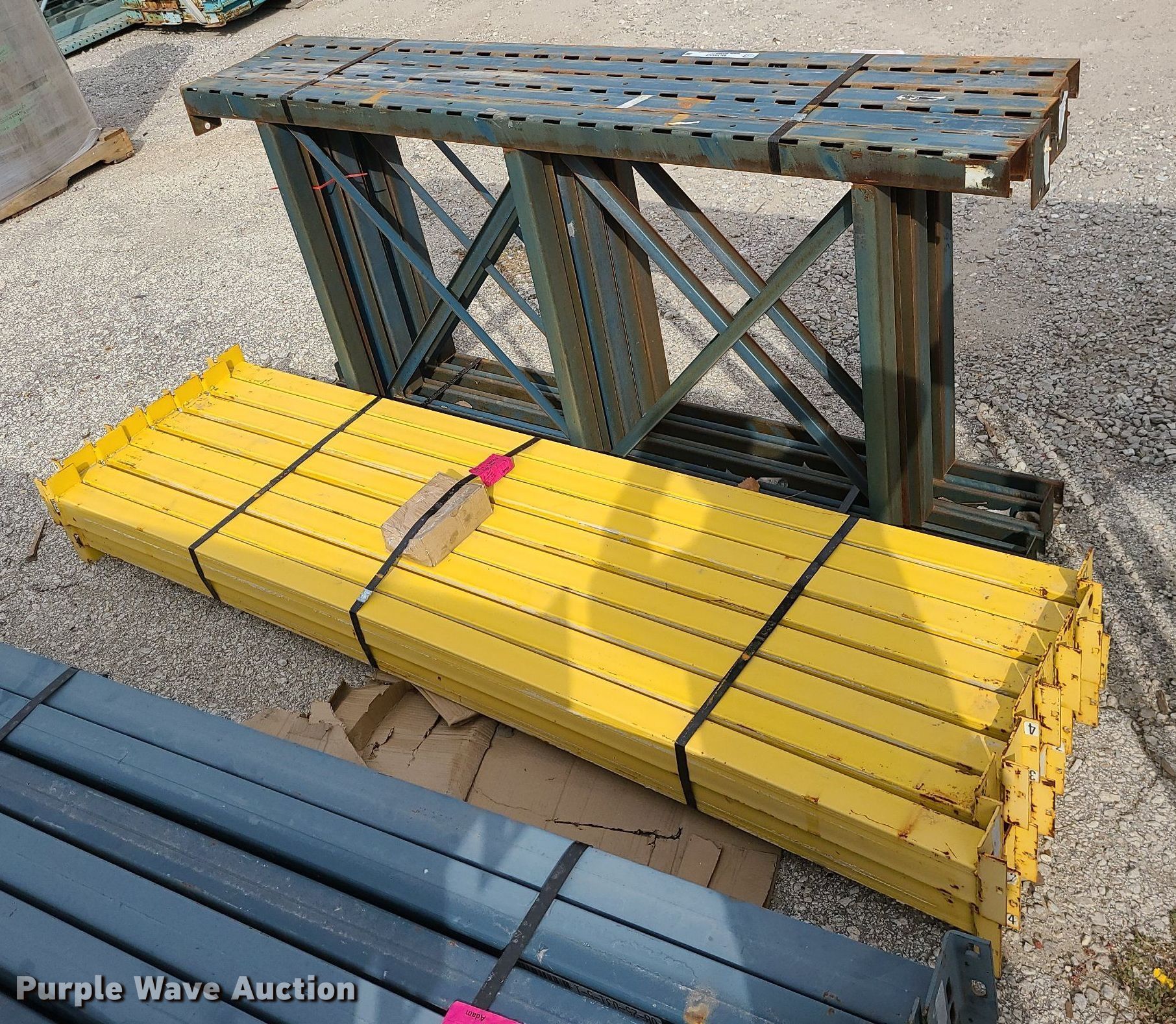 Pallet racking in Kansas City, MO Item MQ9558 for sale Purple Wave