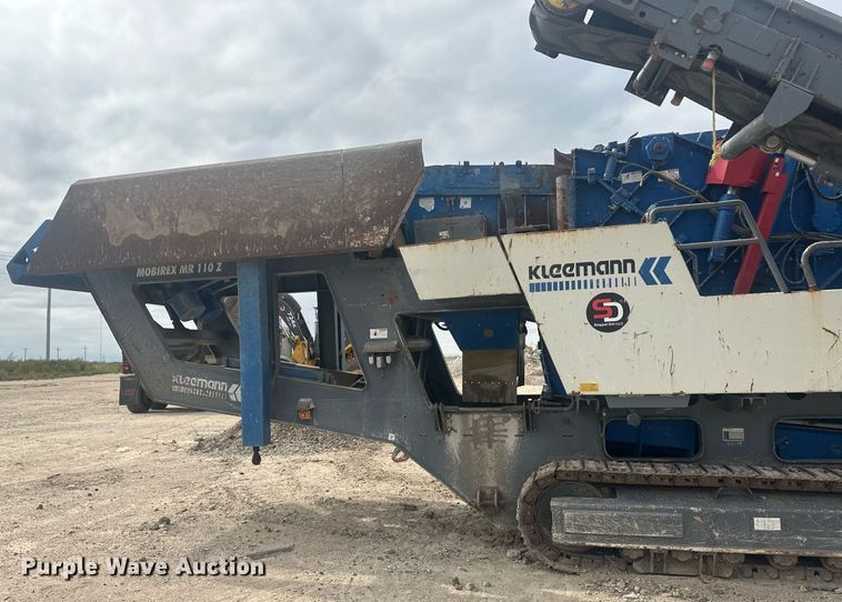 image for item DH1847 2010 Kleemann Mobirex MR110ZS EVO  crushing plant