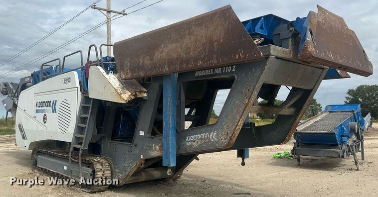 image for item DH1847 2010 Kleemann Mobirex MR110ZS EVO  crushing plant