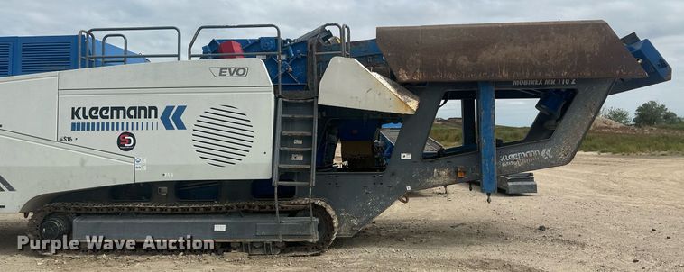 image for item DH1847 2010 Kleemann Mobirex MR110ZS EVO  crushing plant