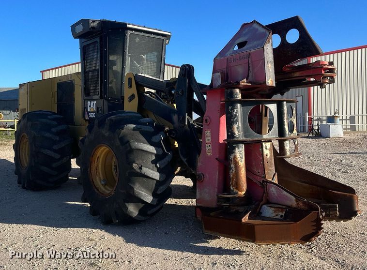 image for item DH1923 2012 Caterpillar 563C  feller buncher