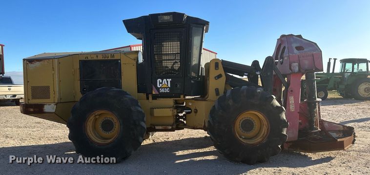 image for item DH1923 2012 Caterpillar 563C  feller buncher