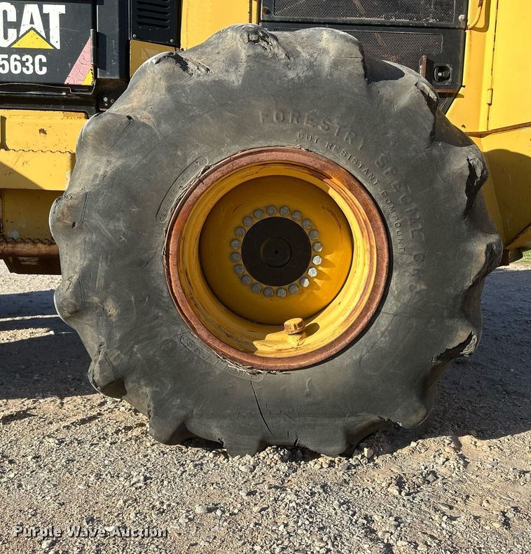 image for item DH1923 2012 Caterpillar 563C  feller buncher