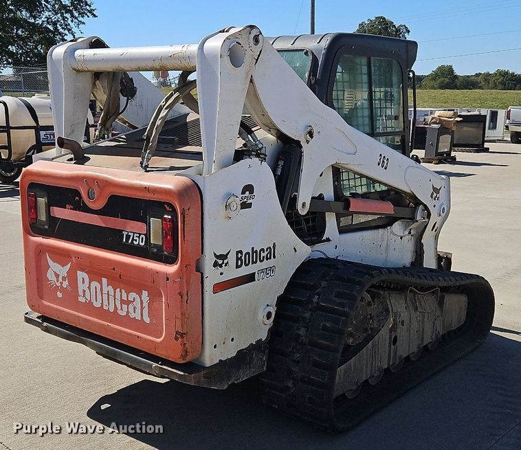image for item DK1106 2013 Bobcat T750  tracked skid steer loader