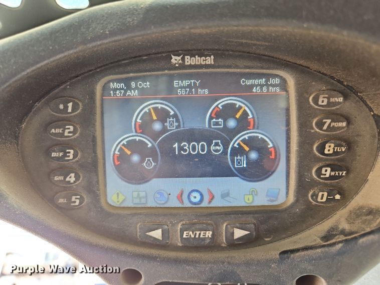 image for item DK1106 2013 Bobcat T750  tracked skid steer loader