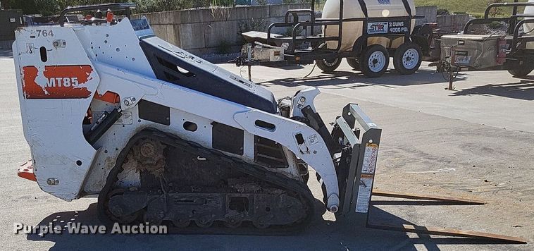 image for item DK1107 2020 Bobcat MT85  compact utility loader