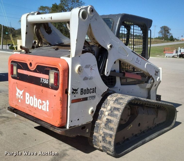 image for item DK1126 2012 Bobcat T750  tracked skid steer loader